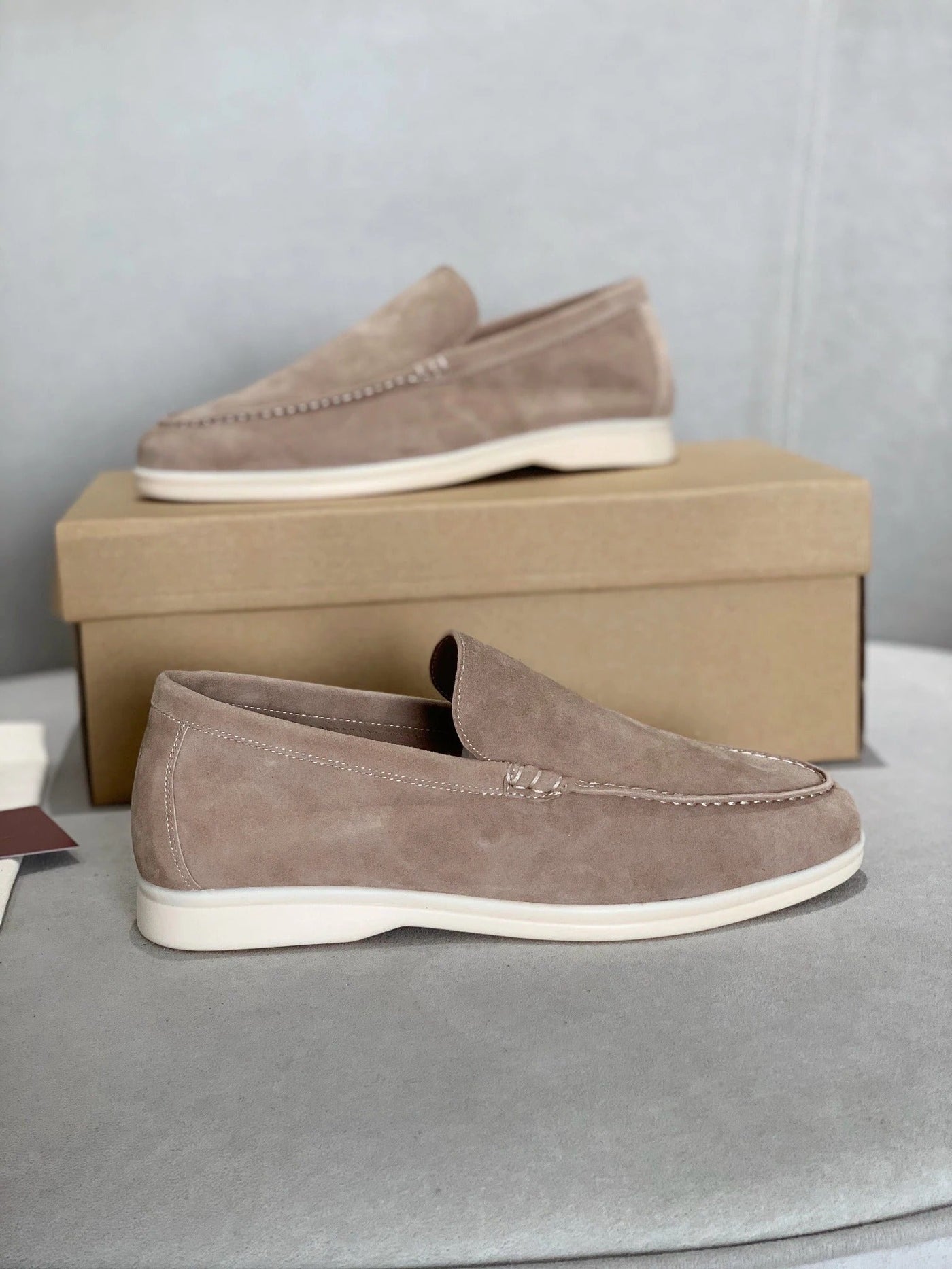 Dave - Men's Suede Loafers