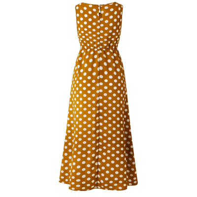 Sabrina - Polka Dot Midi Dress